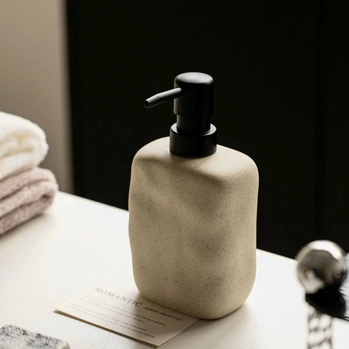 Distributeur Savon Céramique