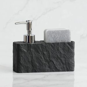 Distributeur Savon Et Porte Éponge