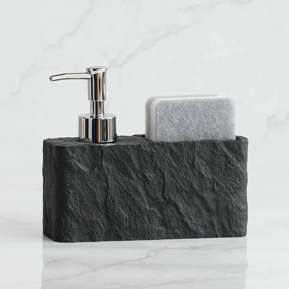 Distributeur Savon Et Porte Éponge